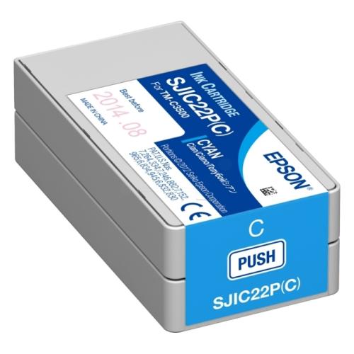 Epson printcartridge C33S020602, SJIC22P(C) cyan