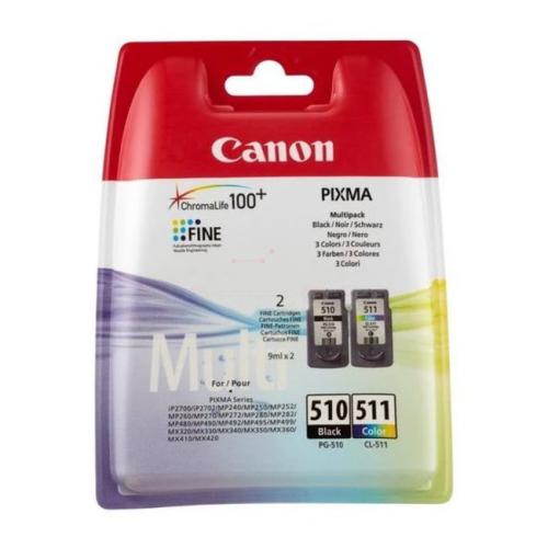 Canon printcartridge 2970B010, PG510+CL511 black / color (Twin Pack, multipack)