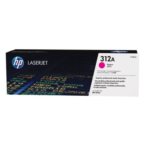 HP toner cartridge CF383A, 312A magenta