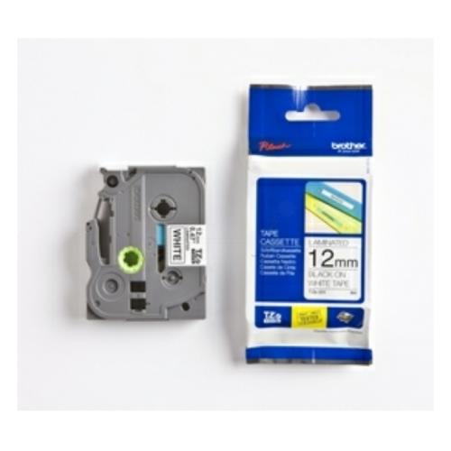 Brother tape TZE231CIV black on white, 12mm, laminated