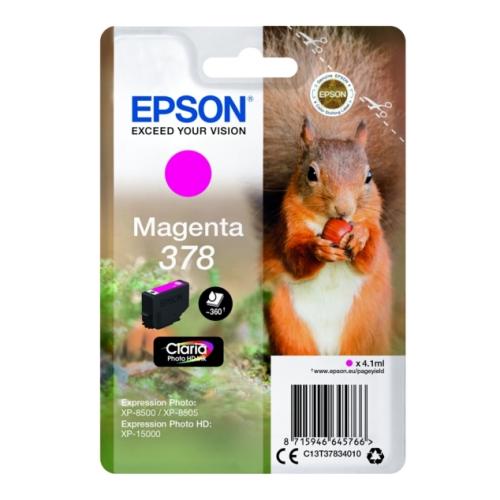 Epson printcartridge C13T37834010, 378 magenta
