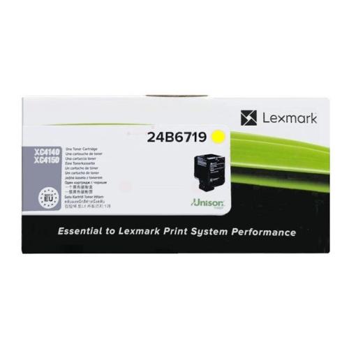 Lexmark toner cartridge 24B6719, 024B6719 yellow