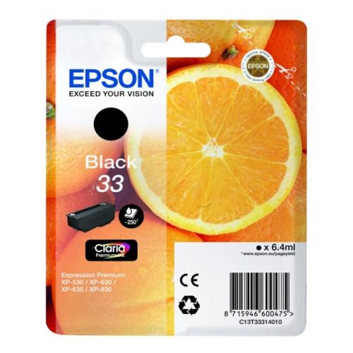 Epson printcartridge C13T33314012, 33 black