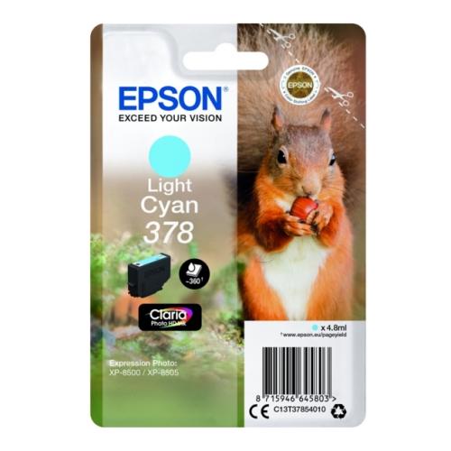 Epson printcartridge C13T37854010, 378 cyan photo