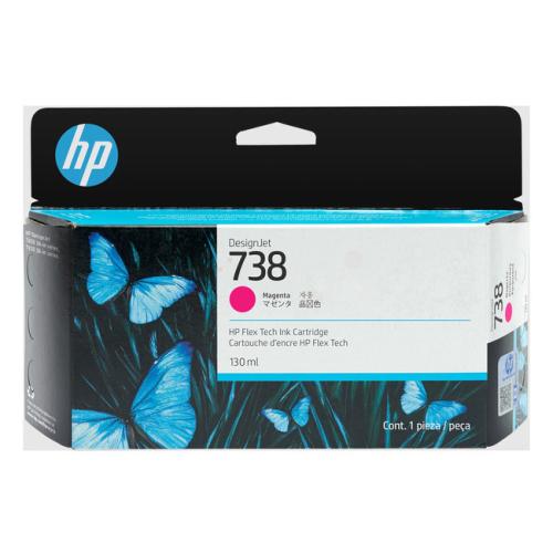 HP printcartridge 498N6A, 738 magenta